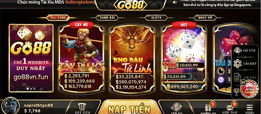 Cổng game Go88 - Trang Cá Cược Trực Tuyến Uy Tín Hàng Đầu